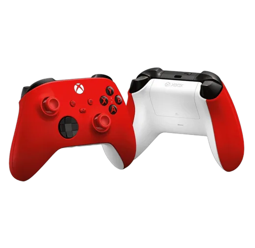 Microsoft Manette Xbox - Rouge - Sans Fil — vue 4