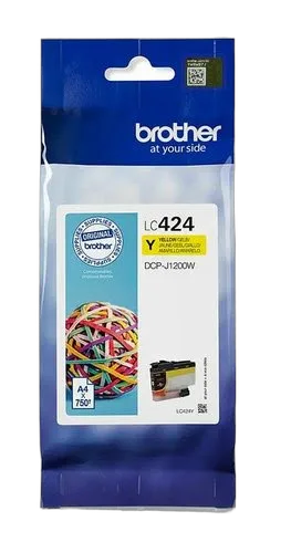 Brother - Jaune - LC424Y — vue 1