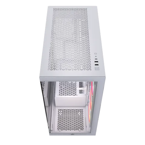 Corsair 3500X LX-R RGB ICUE LINK Blanc - MT/Sans Alim/E-ATX — vue 2