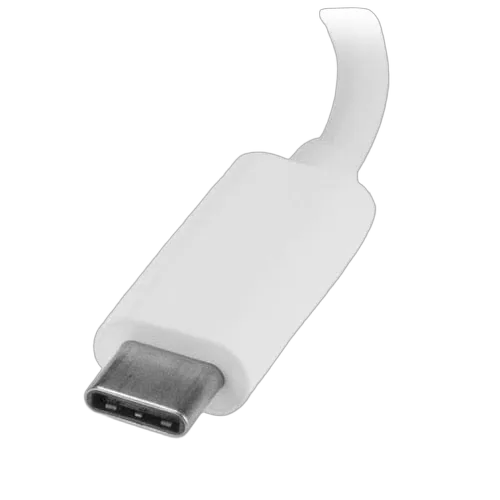 StarTech 3 Port USB C Hub w/GbE - C to A USB 3.0 — vue 2