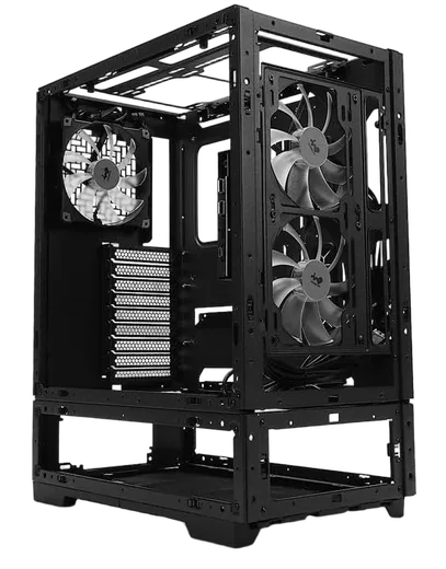 In Win MODFREE Base ARGB Noir - GT/Sans Alim/E-ATX — vue 7