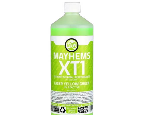 Mayhems Liquide XT1 Laser Yellow Green UV - 1L — vue 1