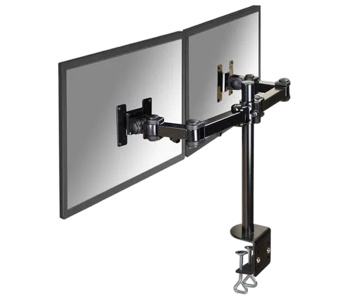 NewStar Desk Mount Dual 10-27" Clamp BLACK — vue 1