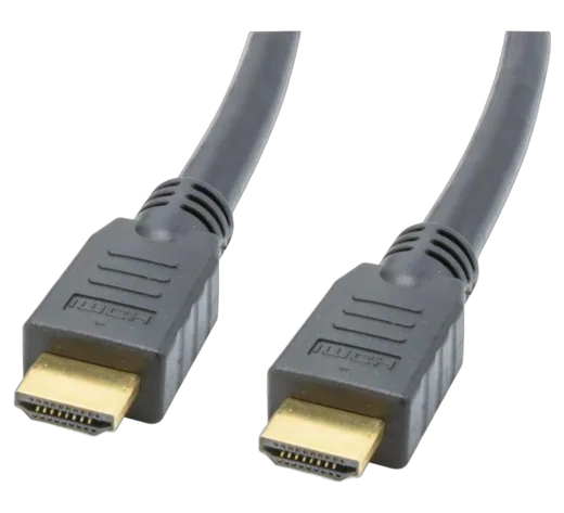 Câble HDMI 1.4 Highspeed + Ethernet mâle/mâle - 10m — vue 1