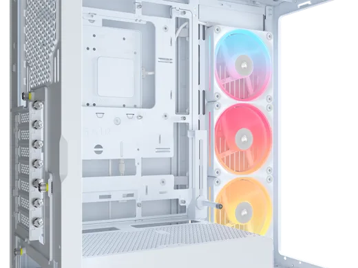 Corsair Frame 4500X LX-R RGB Link Blanc - MT/Sans Alim/E-ATX — vue 7