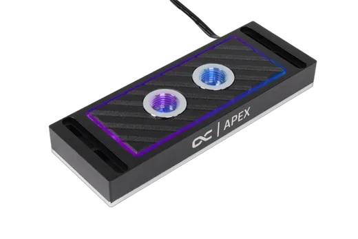 Alphacool Apex D-RAM Water cooler ARGB - 4 Slots Noir — vue 1