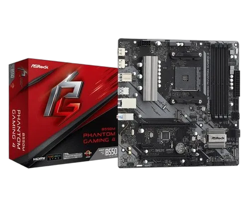 ASRock B550M Phantom Gaming 4 — vue 1