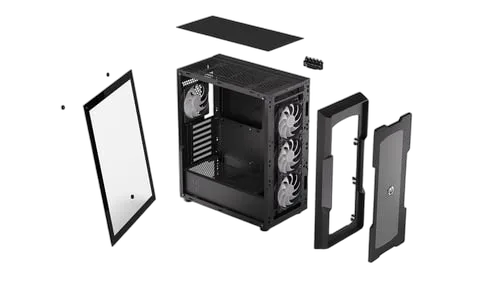 ENDORFY Regnum 400 ARGB Noir - MT/Sans Alim/ATX — vue 10