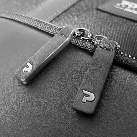 Port Sac à main et pochette Muse Signature - 16" - Noir — vue 8