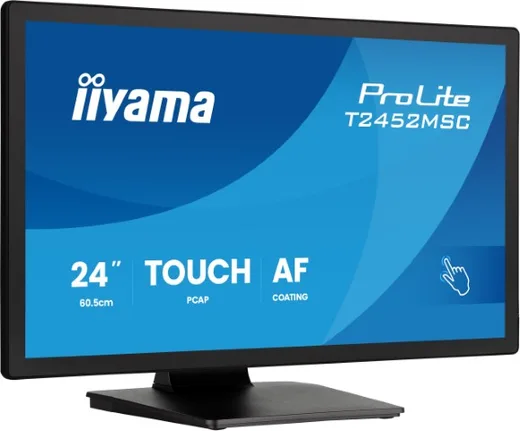 Iiyama Prolite T2452MSC-B2 - 24" FHD Tactile 120Hz IPS 5ms PCAP+ — vue 4