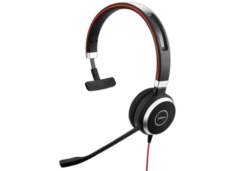 Jabra Evolve 40 UC Mono - Filaire - Noir — vue 1