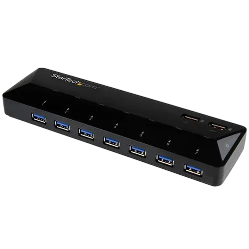 StarTech 7-Pt USB 3.0 Hub+2x 2.4A Charge Ports — vue 1
