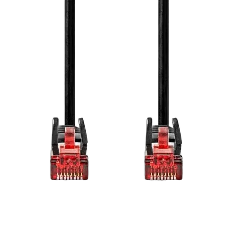 Nedis Câble RJ45 Cat6 U/UTP - 2m - Noir — vue 2