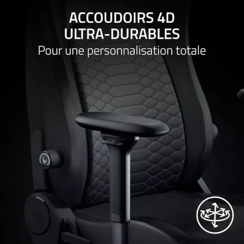 Razer Iskur V2 NewGen - Black — vue 6