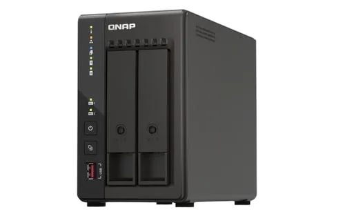 Qnap TS-253E - 2 HDD — vue 1