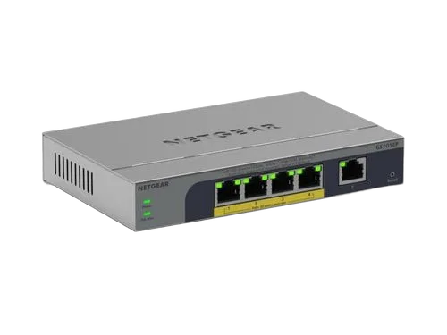 Netgear 5PT GB PLUS SWCH W/ POE+ — vue 1