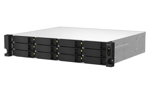 Qnap 2U 12-Bay NAS CeleronN5095 8GB RAM 2.5Gb — vue 7