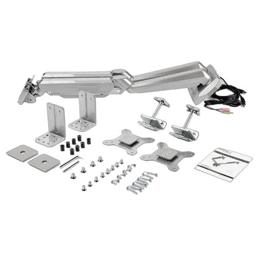 StarTech Desk Mount Dual Monitor Arm w/USB/Audio — vue 15