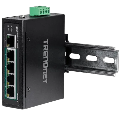TrendNet 5-PORT INDUSTRIAL GIGABIT POE+ — vue 6