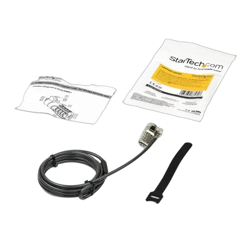 StarTech Laptop Cable Lock - For Wedge Lock Slot — vue 4