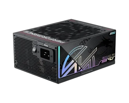 MSI ATX 1300W - 80+ Titanium - MPG AI1300TS PCIE5 Noir — vue 1