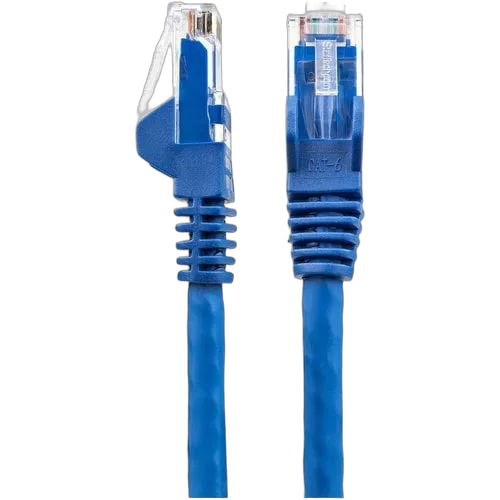 StarTech 3m LSZH CAT6 Ethernet Cable 10GbE Blue — vue 3