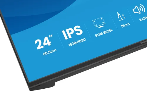 Iiyama Prolite XB2491HS-B1 - 23.8" FHD 120Hz IPS 1ms Pivot Adaptive Sync — vue 6