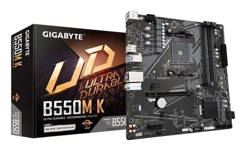 Gigabyte B550M K — vue 1