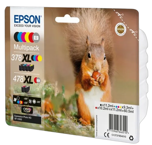 Epson Ink/378XL+478XL Squirrel CMYKRG — vue 3