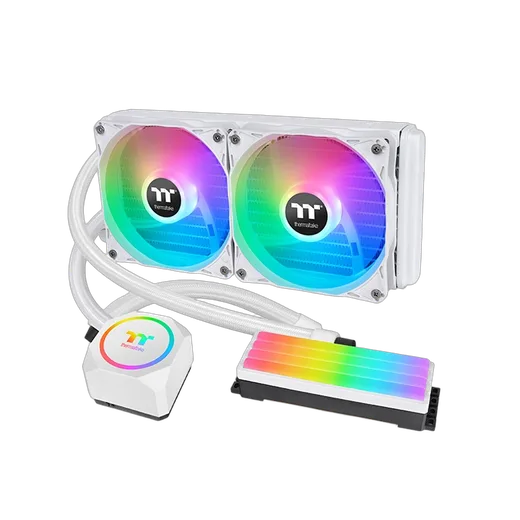 Thermaltake Floe RC 240 CPU & Memory AIO Snow Edition — vue 1