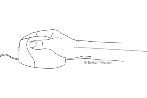 Evoluent VerticalMouse 4 Small - Filaire - Noir — vue 4
