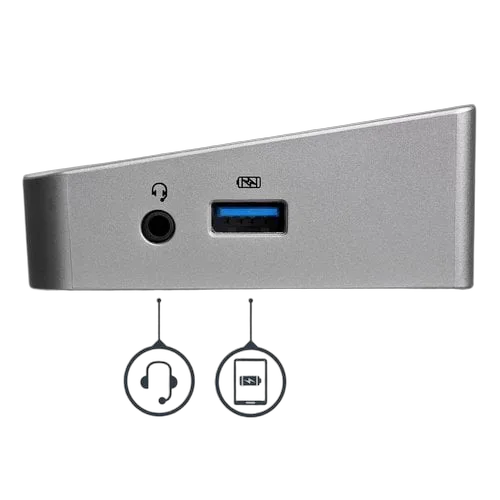 StarTech Triple-Video Docking Station for Laptops — vue 3