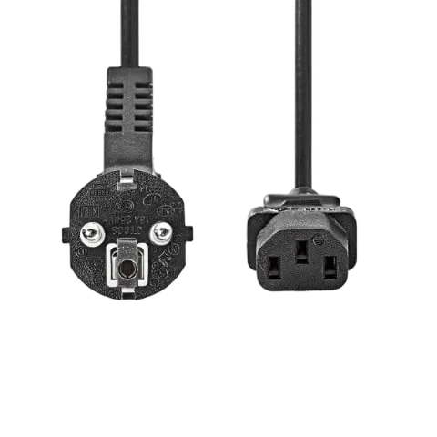 Nedis Câble prise de terre mâle/IEC-320-C13 - 3m - Noir — vue 2
