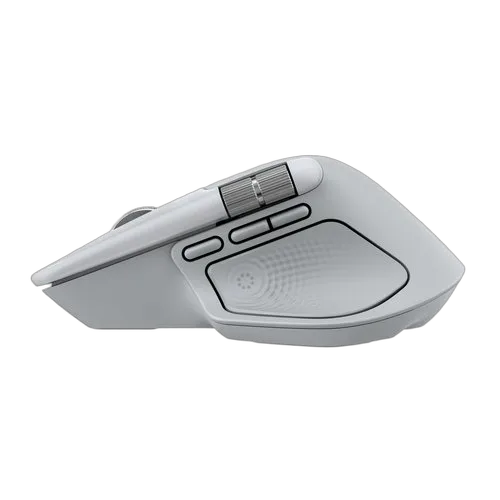 Logitech MX MASTER 4 WHITE SILVER — vue 4
