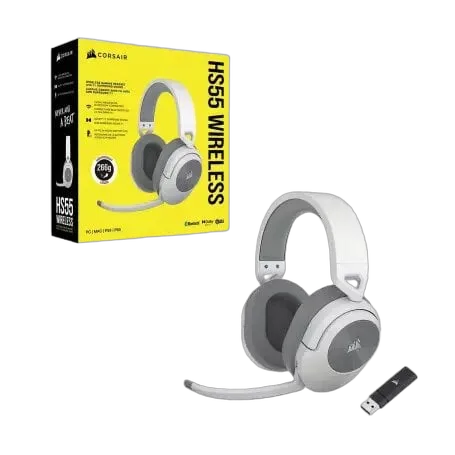 Corsair HS55 Wireless - Blanc — vue 4