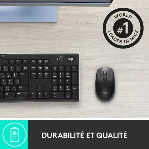 Logitech M190 - Sans-Fil - Gris Charbon — vue 7