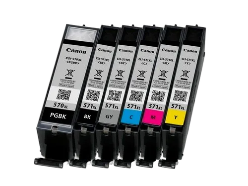 Canon Ink/CLI-571XL Cartridge GY BLIST+SEC — vue 2