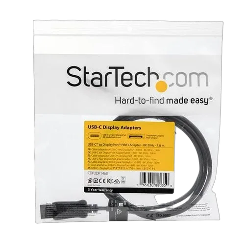 StarTech Adapter Cable - 8K USB-C to DP - 5.9 ft. — vue 5