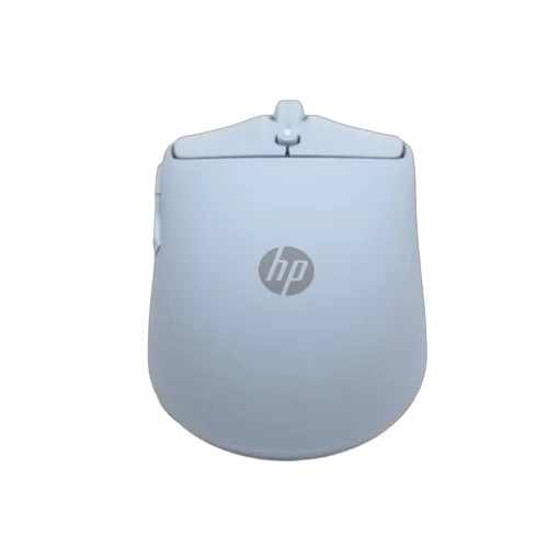 HP 400 Quiet Blue Wireless Mouse EURO — vue 3