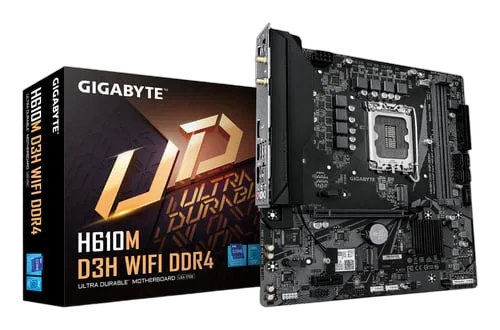 Gigabyte H610M D3H WIFI DDR4 — vue 1