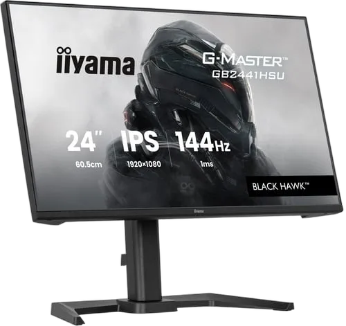 Iiyama G-Master GB2441HSU-B1 - 23,8" FHD 144Hz IPS 1ms Adaptive Sync FreeSync — vue 5