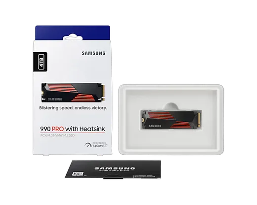Samsung 990 PRO Dissipateur 4To M.2 — vue 12