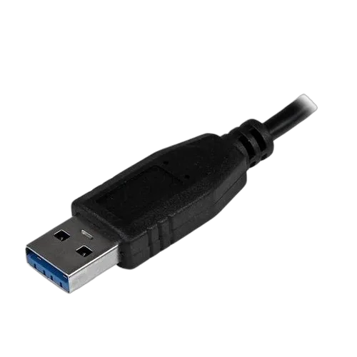 StarTech Portable 4 Port Mini USB 3.0 Hub - Black — vue 4