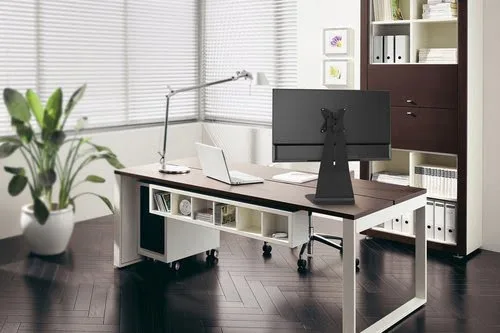 NewStar Desk Mount 10-27" Full Motion BLACK — vue 3