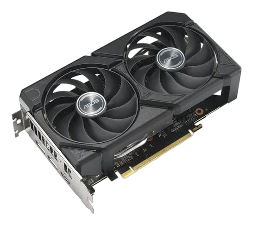 Asus Dual Radeon RX 9060 XT 16Go — vue 3