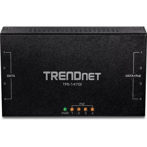 TrendNet 65W 4-PORT GIGABIT POE+ — vue 4
