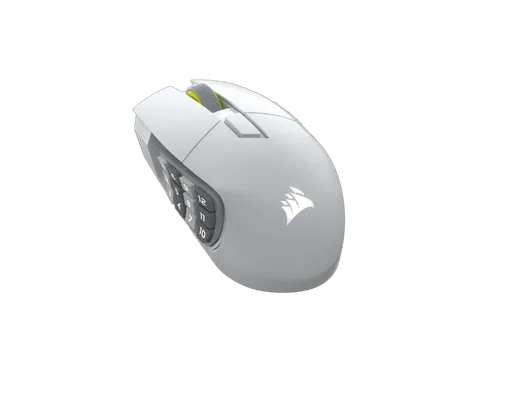 Scimitar Elite SE - Sans-Fil/RGB/Blanc