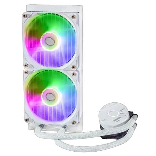 Cooler Master MasterLiquid 240L Core ARGB Blanc-Seconde Vie — vue 4