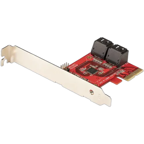 StarTech PCI-E - 4 Ports SATA - 4P6G-PCIE-SATA-CARD — vue 1