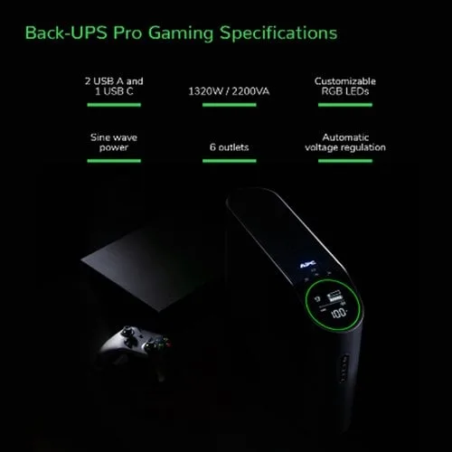 APC Back-UPS Pro Gaming 2200VA/1320W — vue 11